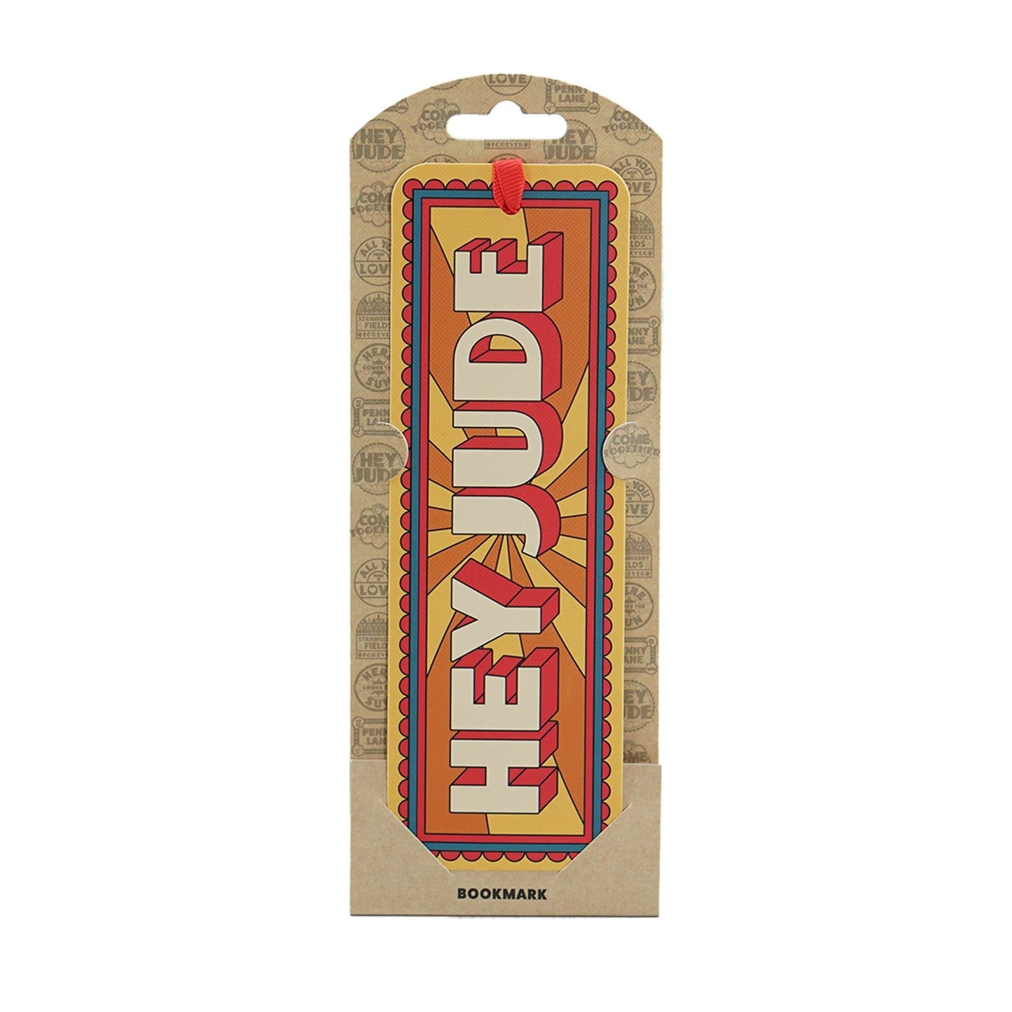 Lesezeichen aus Papier The Beatles – Hey Jude
