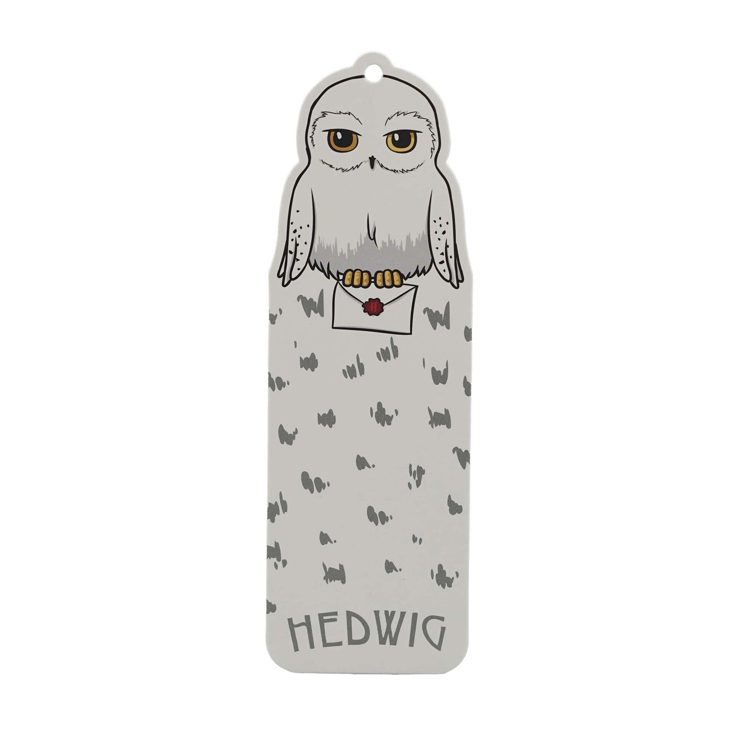 Lesezeichen mit Harry Potter Anhänger und Quaste – Hedwig