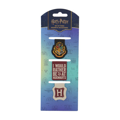 Harry Potter Magnetic Bookmark Set - Hogwarts Houses