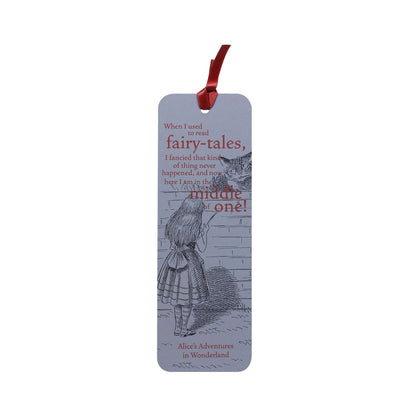 Alice in Wonderland Paper Bookmark - Alice