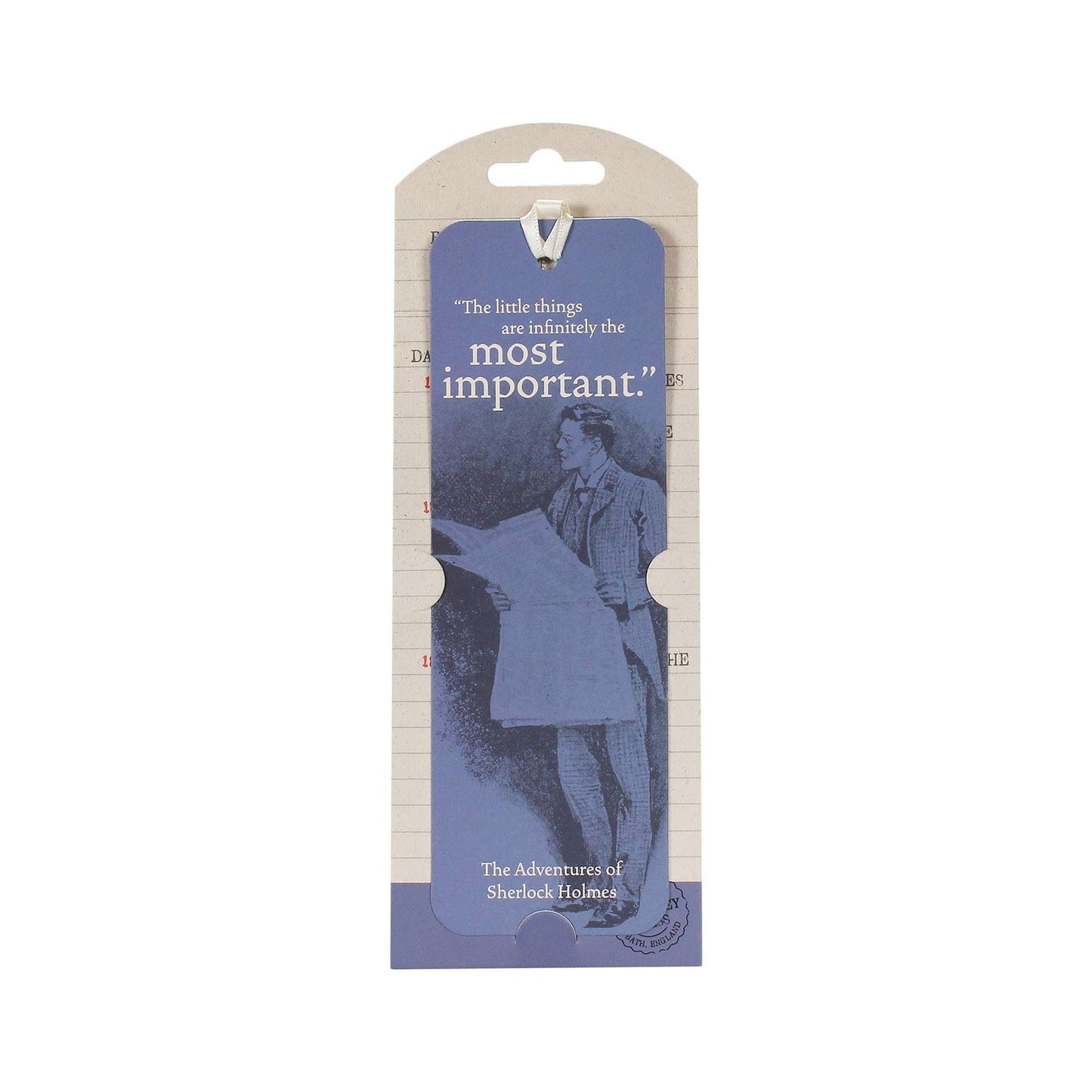 Marque-page papier Sherlock Holmes
