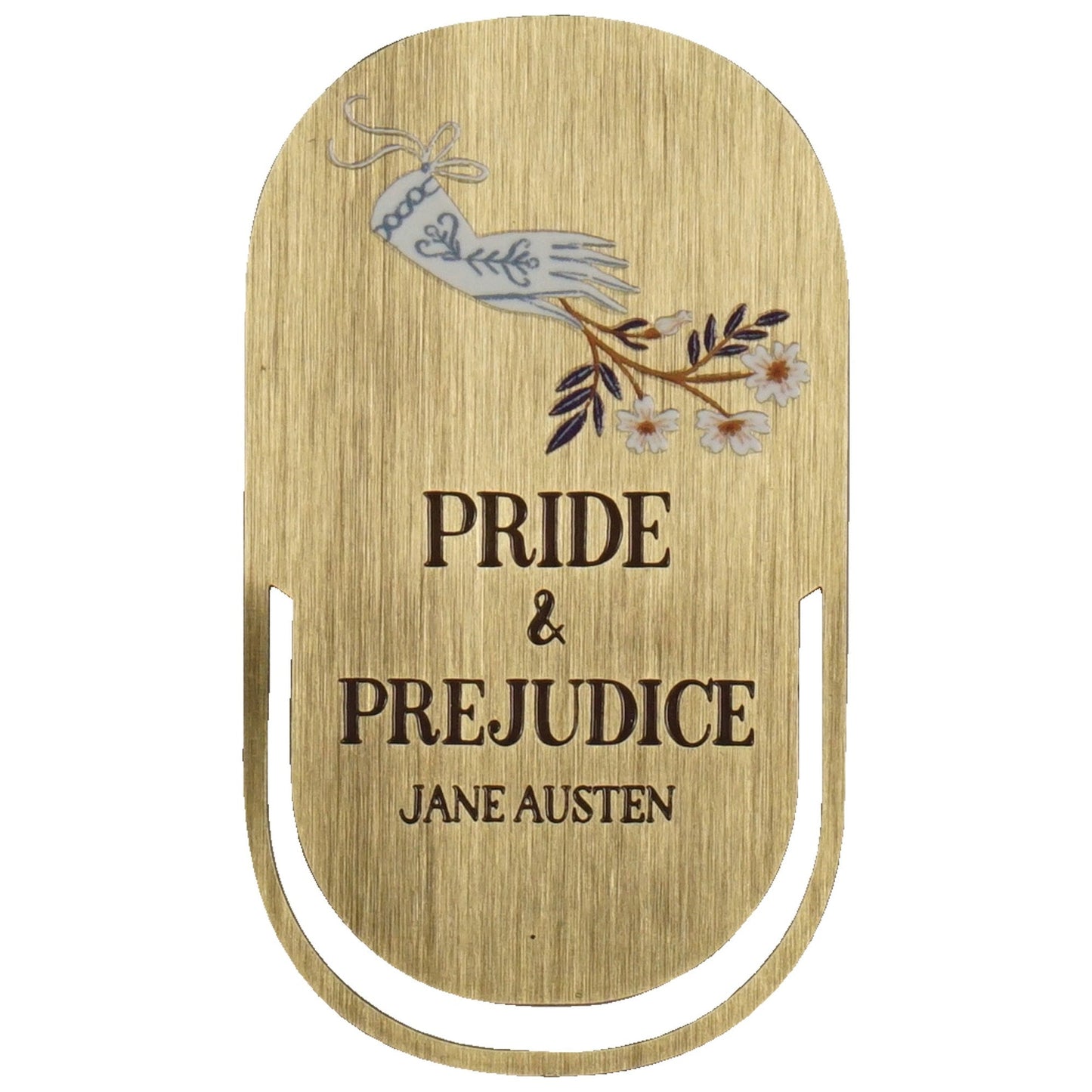 Jane Austen Metal Bookmark - Pride and Prejudice