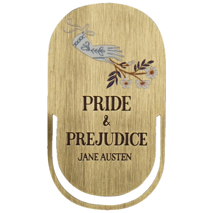 Lesezeichen aus Metall Jane Austen – Stolz und Vorurteil