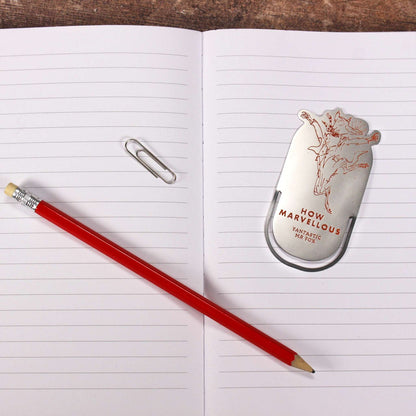 Lesezeichen aus Metall Roald Dahl - Der Fantastic Mr Fox