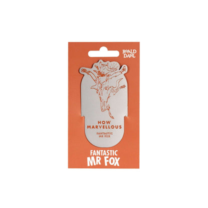 Lesezeichen aus Metall Roald Dahl - Der Fantastic Mr Fox