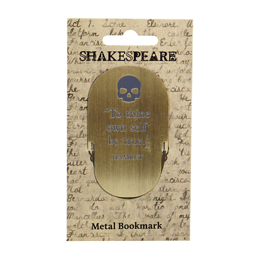 Marque-page en métal Shakespeare - Hamlet