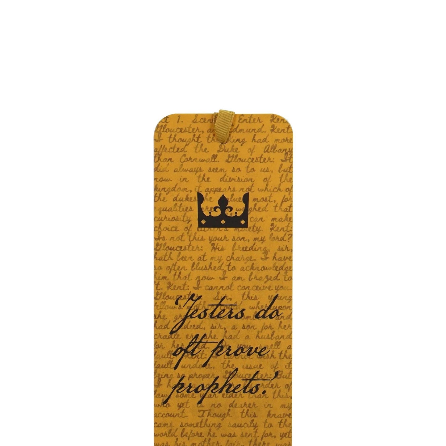 Marque-page papier Shakespeare - Le Roi Lear