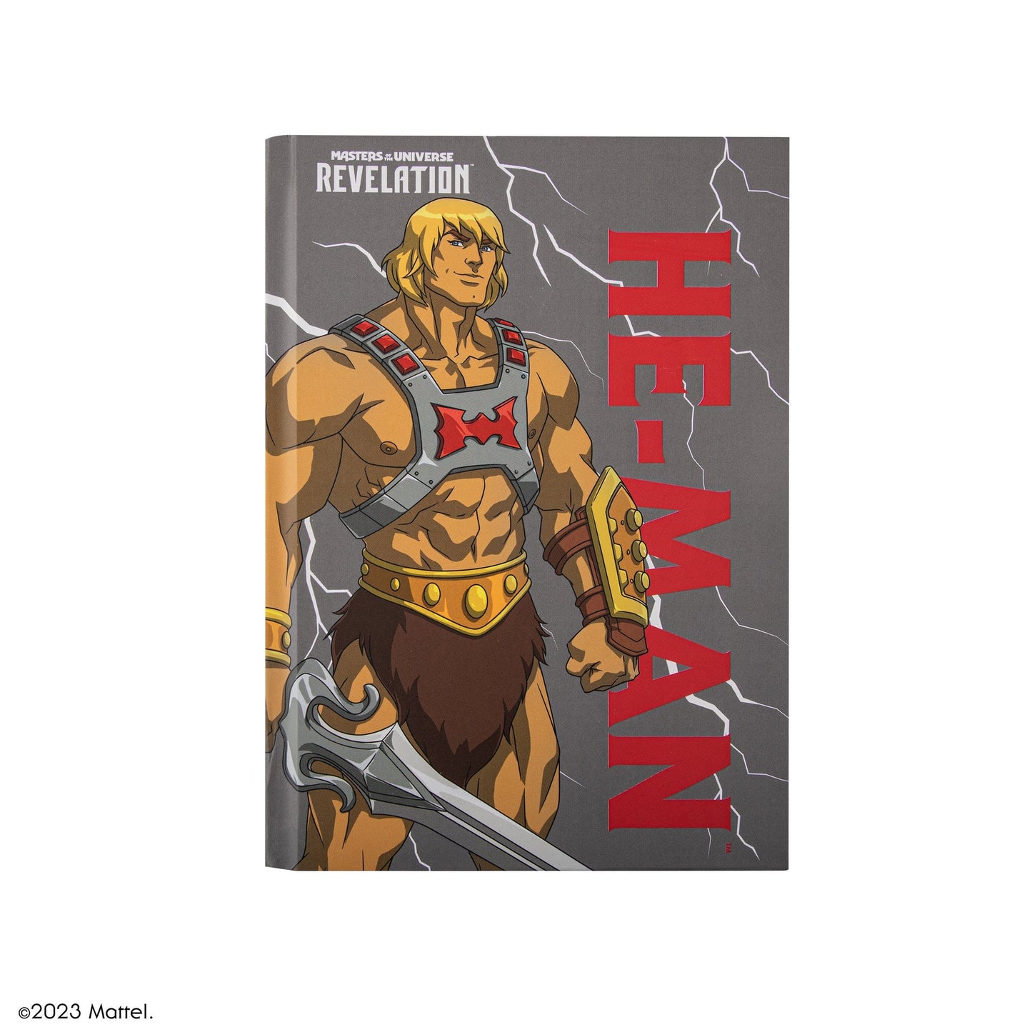*Set Carnet et Stylo Deluxe Musclor sous le tonnerre