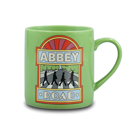 Tasse The Beatles - Abbey Road 370 ml mit Unterschriftenmotiv