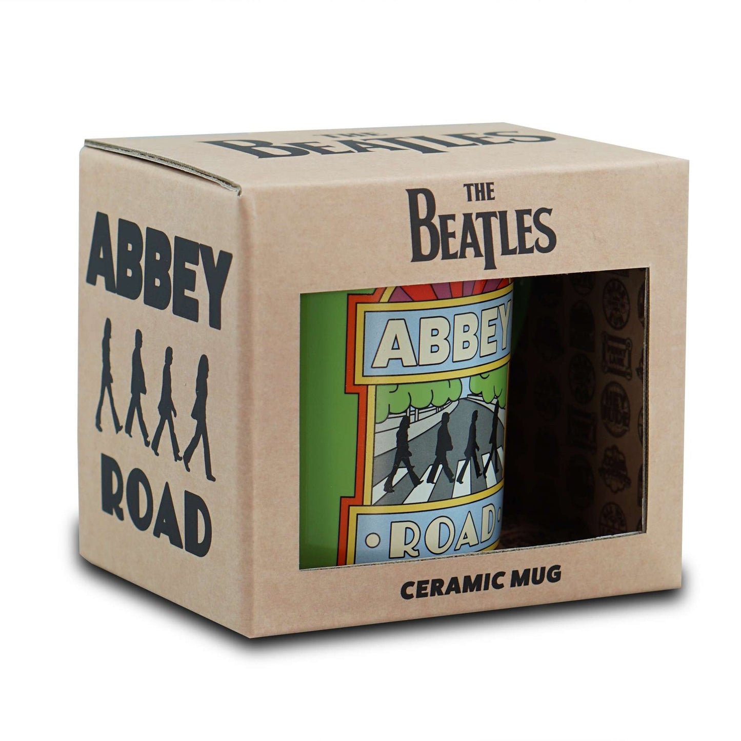 Tasse The Beatles - Abbey Road 370 ml mit Unterschriftenmotiv