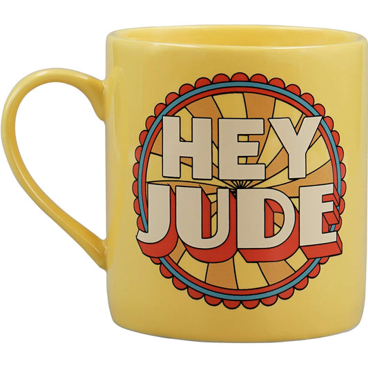 Tasse mit Unterschrift Die Beatles - Hey Jude 370 ml