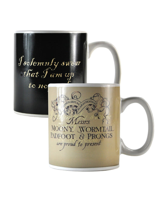Harry Potter thermoreaktive Tasse – Karte des Rumtreibers 400 ml