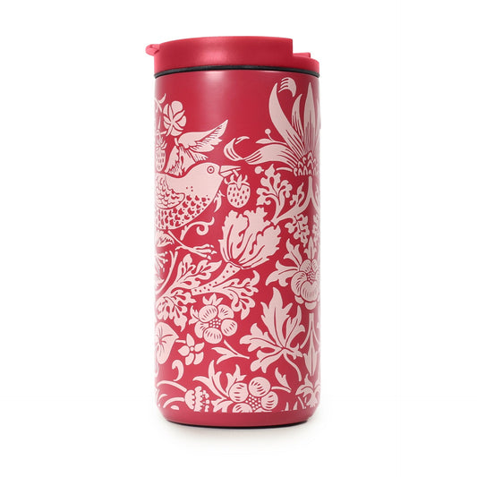 Mug de voyage en métal William Morris - ACS Raspberry 350 ml