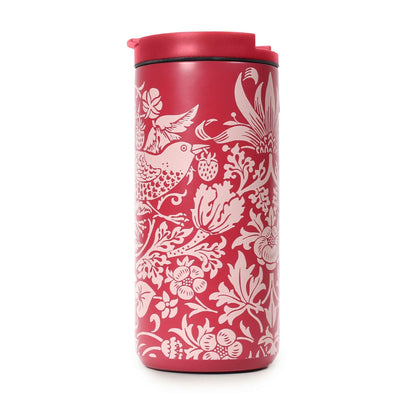 Mug de voyage en métal William Morris - ACS Raspberry 350 ml