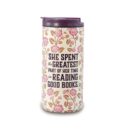Mug de voyage en métal La Belle et la Bête - 350 ml