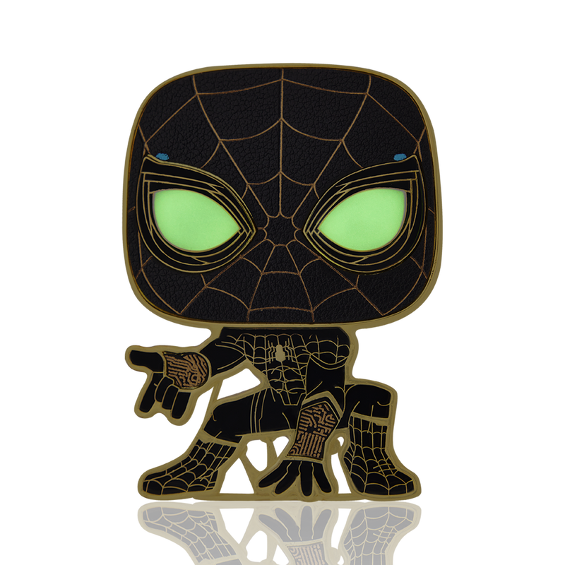 pop pin spider man glow 30