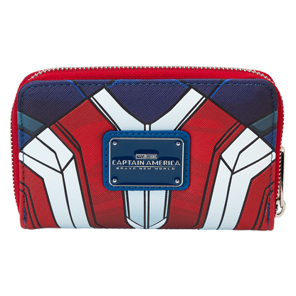 captain america brave new world cosplay zip around wallet