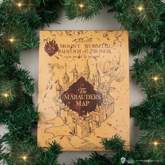 Adventskalender der Karte des Rumtreibers