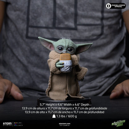 Grogu Food Cart Snack Statue - Mandalorian and Grogu Movie - Grogu Collection - The Mandalorian & Grogu