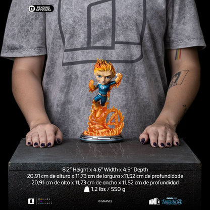 Figurine Fantastic Four Pack (Metallic Version) - The Fantastic Four: First Steps - Mini Co.