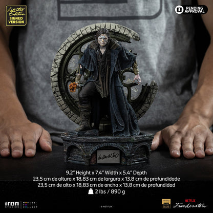 Statue Frankensteins Monster - Guillermo Del Toros Frankenstein (Signierte Version) - Deluxe Art Scale 1/10