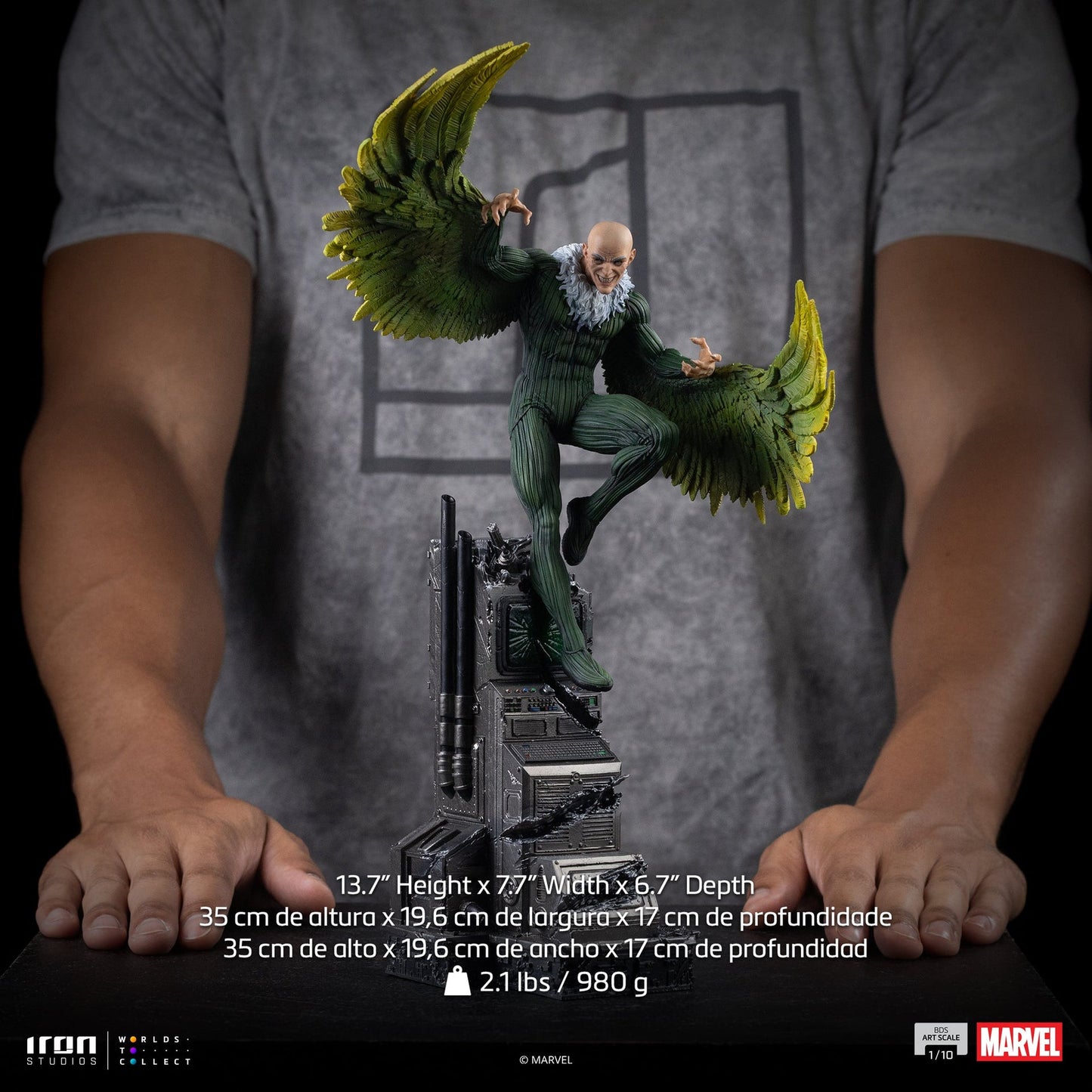Statue Geier – Spider-Man vs Villains Diorama – BDS Art Scale 1/10 – Marvel Comics