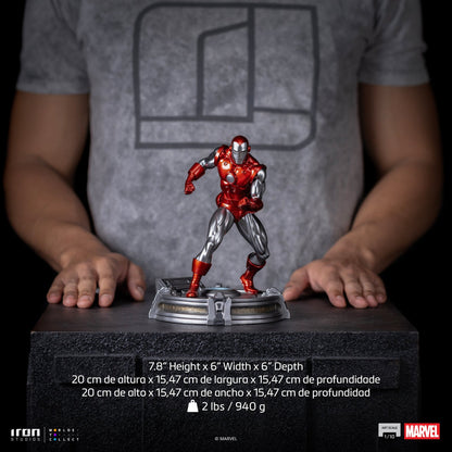 Iron Man Rot & Chrom Statue - Marvel Comics - Art Scale 1/10