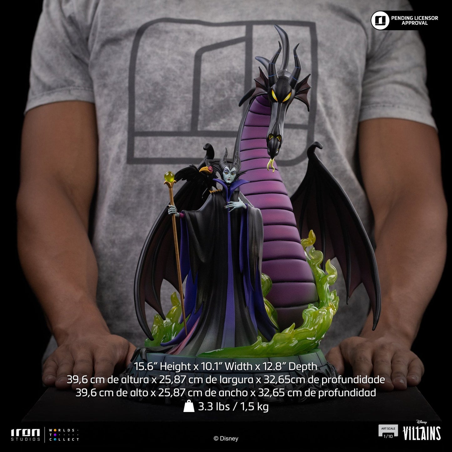 Maleficent Statue - Disney's Villains - Art Scale 1/10 - Disney Classics