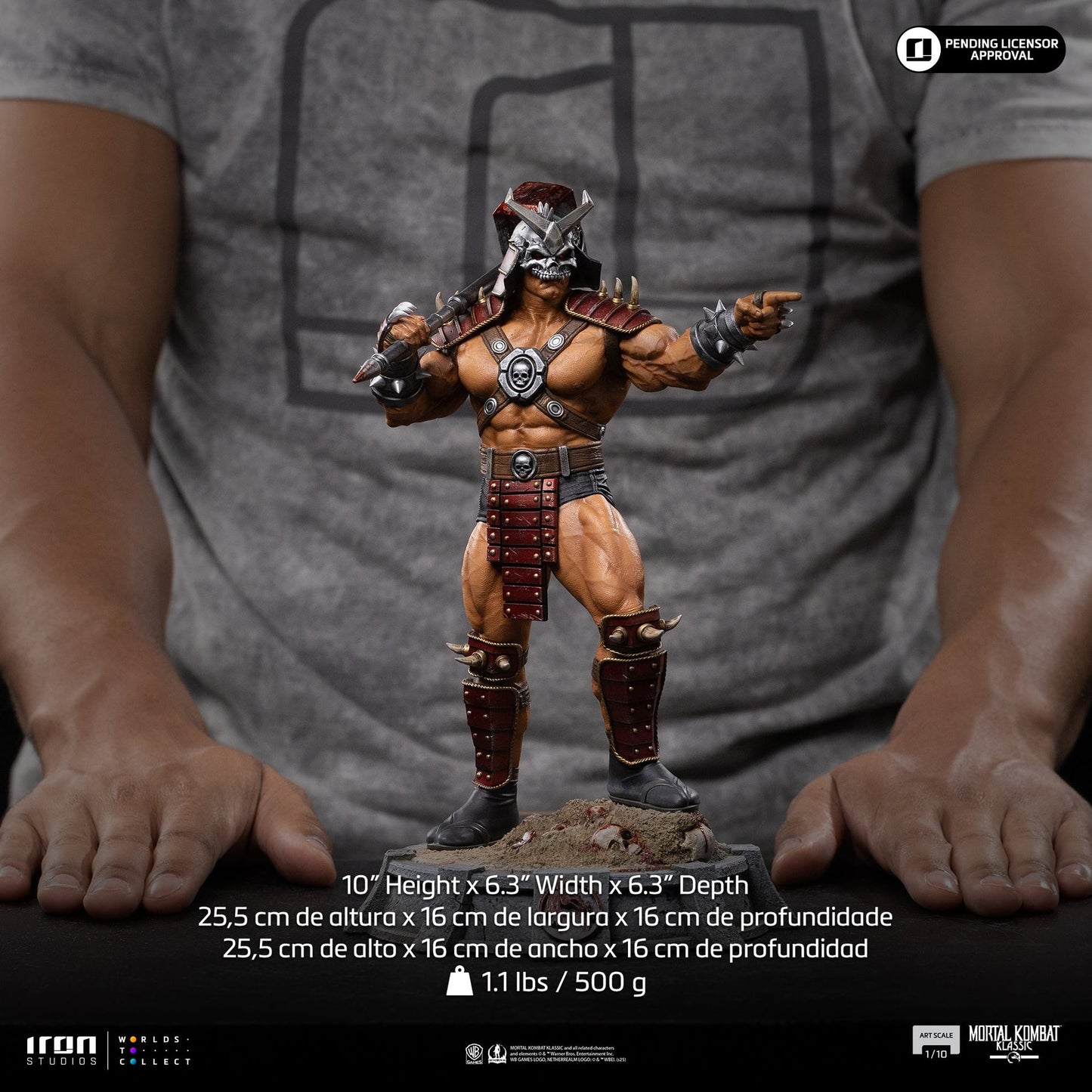 Statue Shao Kahn - Mortal Kombat - Art Scale 1/10
