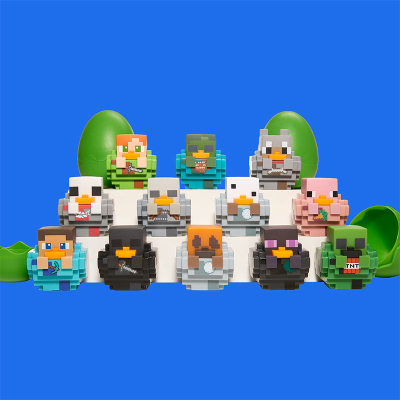 CDU de 15 Canards Minecraft Mystery Eggs TUBBZ