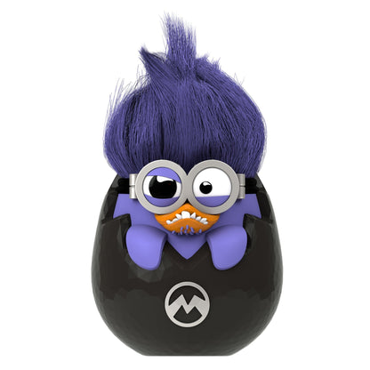 Close up view of Minions Evil Minion TUBBZ Mystery Eggs