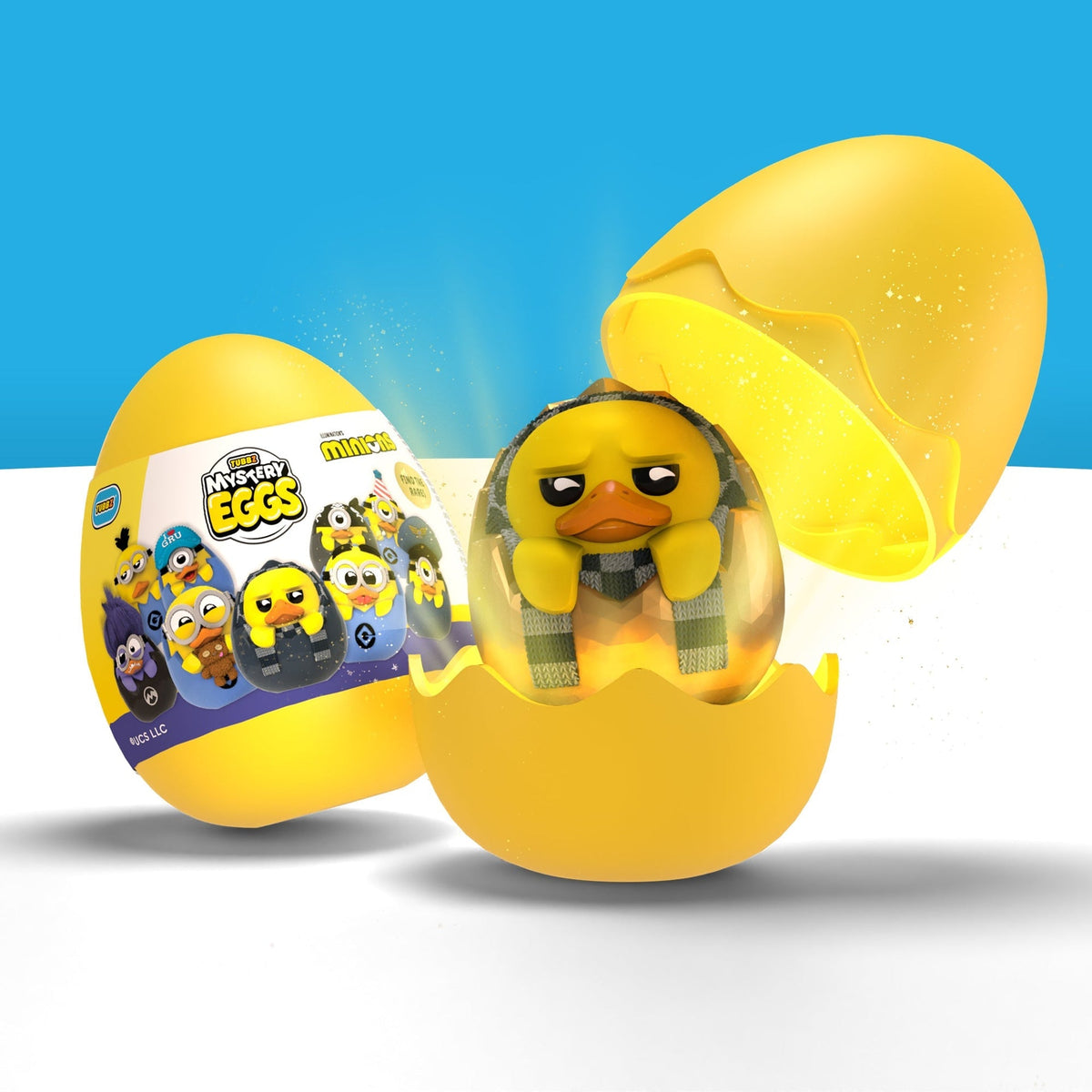  Front side view of Minions TUBBZ Mystery Eggs