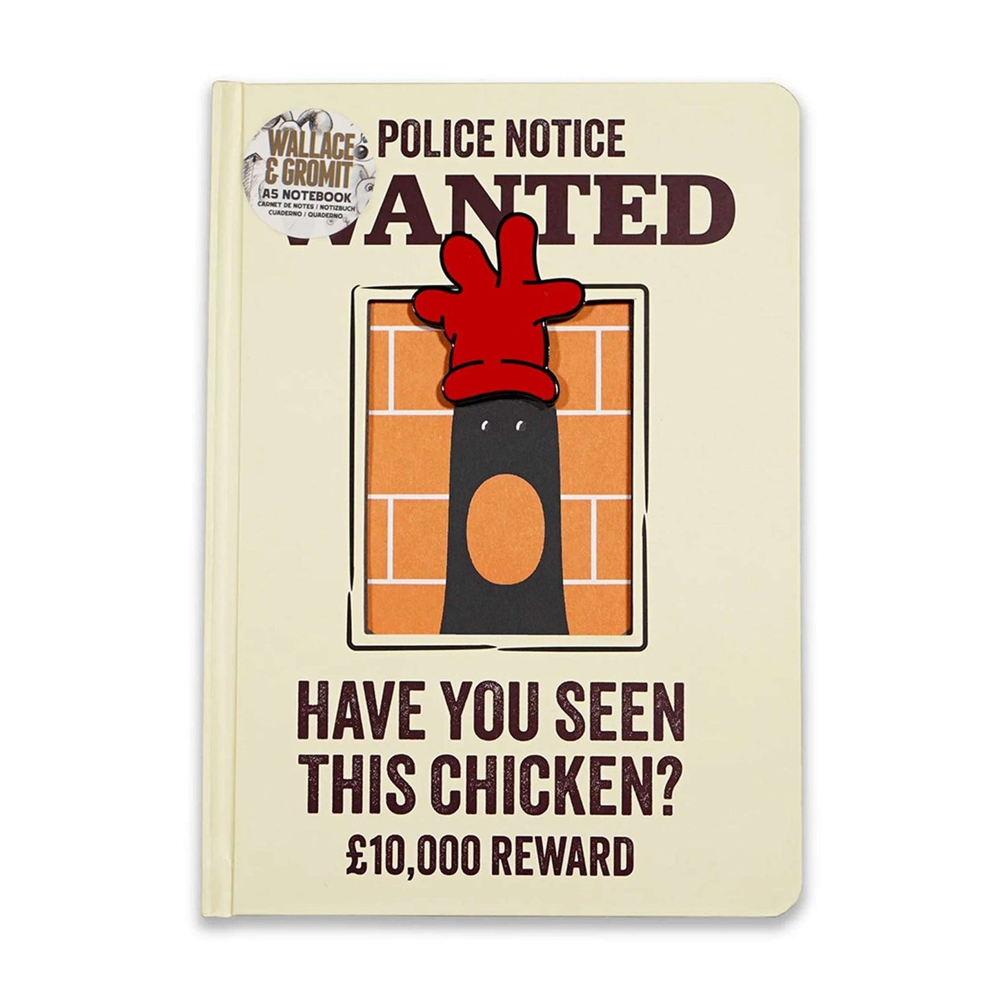 Carnet A5 Wallace & Gromit - Feathers