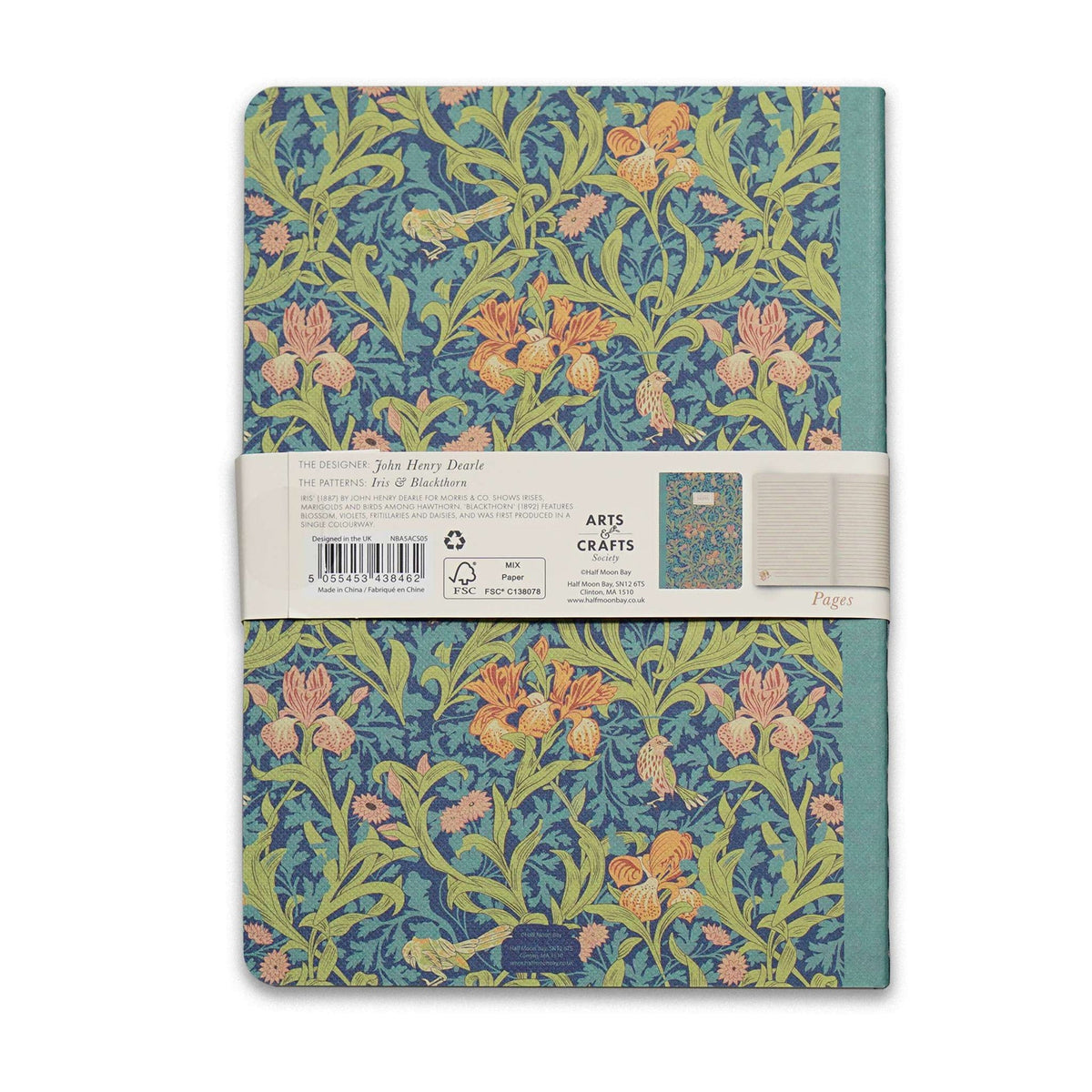 2 Notizbücher A5 – Blackthorn / Iris