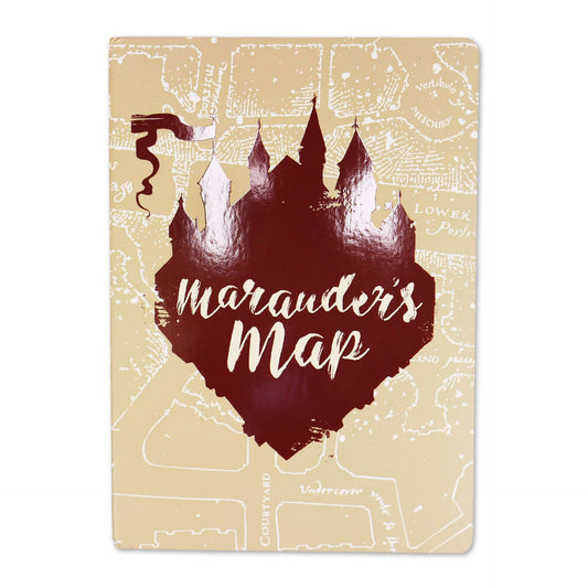 Flexibles A5 Notizbuch Harry Potter – Karte des Rumtreibers