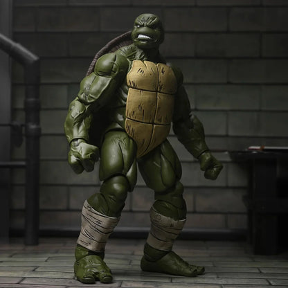 teenage mutant ninja turtles the last ronin 7 scale action figure battle damaged ronin neca