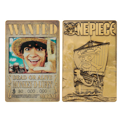 Lingot collector One Piece - Wanted Poster