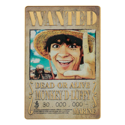 Lingot collector One Piece - Wanted Poster