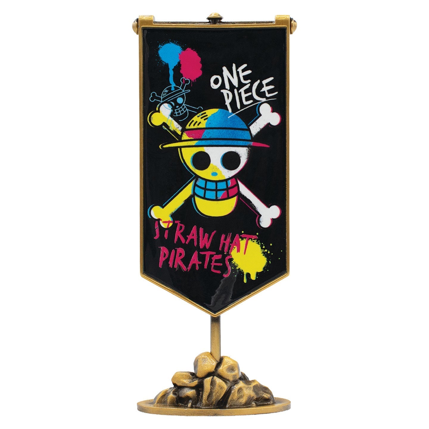 Objet collector One Piece - Straw Hat Pirates Metal Banner