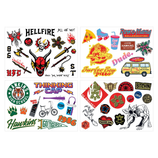 Stickers tech Stranger Things