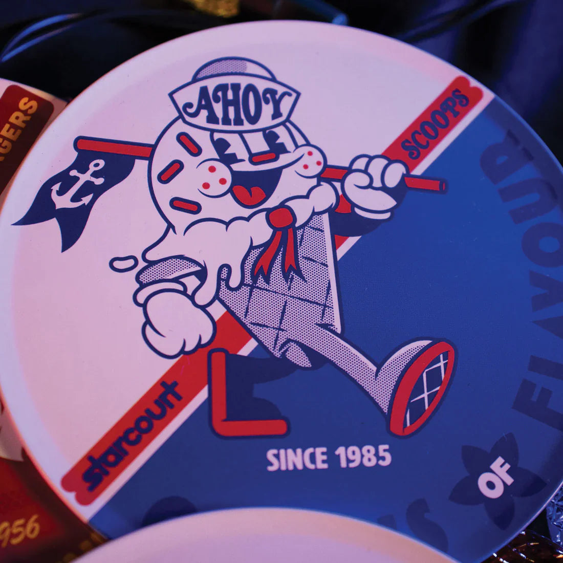 stranger things set of 4 coasters fanattik