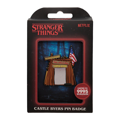 Pin's Stranger Things - Castle Byers