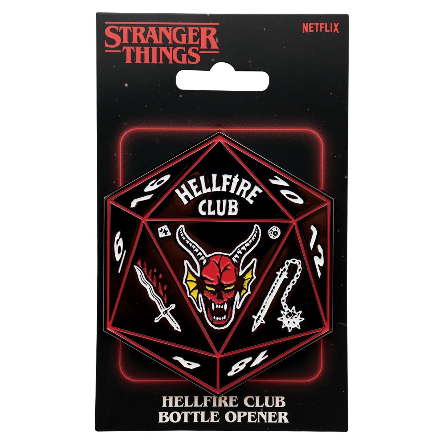 Décapsuleur Stranger Things - Hellfire Club
