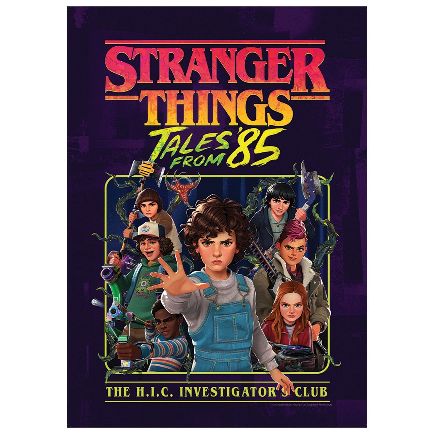 Affiche collector Stranger Things - Tales from ‘85