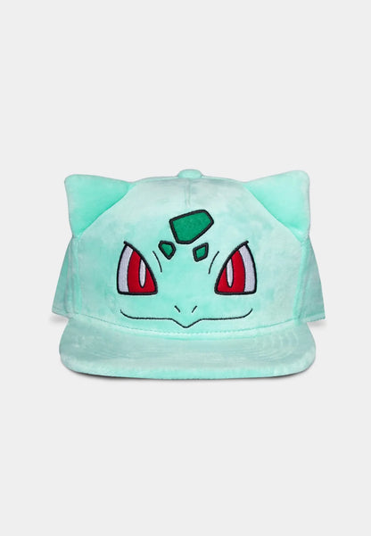 Casquette Snapback Peluche Pokémon - Bulbizarre