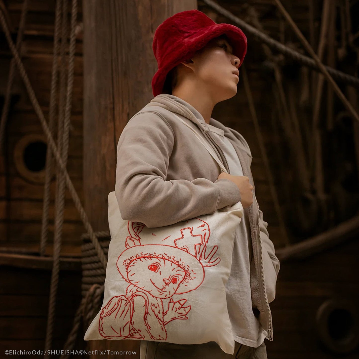 Tote Bag Croquis de Chopper Brodé