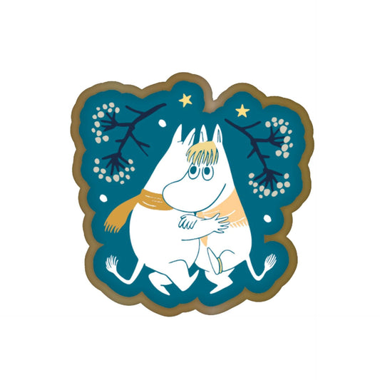Moomin Pin – Erste-Schnee-Umarmung