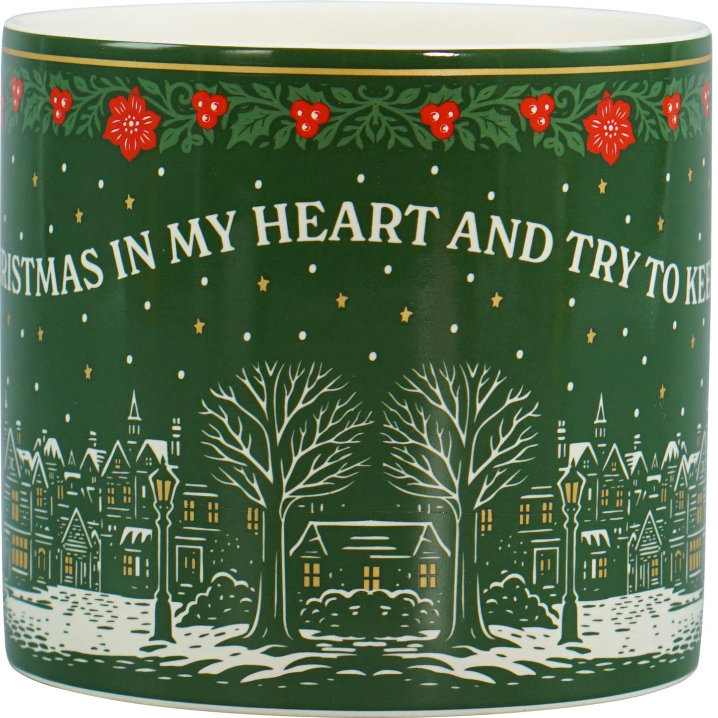 Pot en céramique Un chant de Noël 10 cm