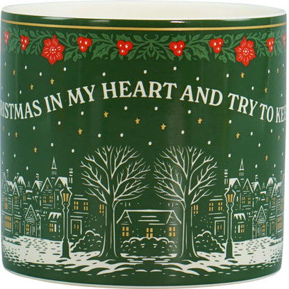 Pot en céramique Un chant de Noël 10 cm