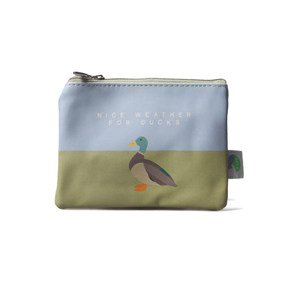 Porte-monnaie RSPB - zippé Canard Colvert